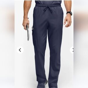 UA Advantage STRETCH Men's 6-Pocket Cargo Scrub Pants Navy Small NWT